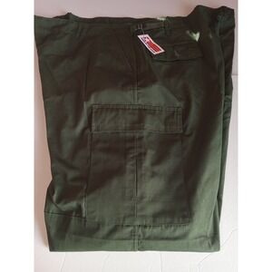 Men's Camco Tactical Cargo Pants 3XL Unhemmed Drab Green